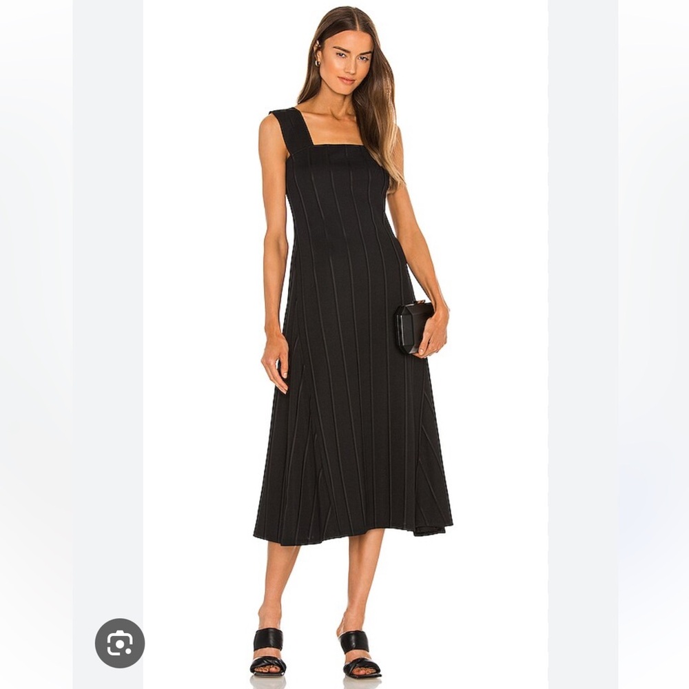 Gorgeous minimalist theory LBD midi dress